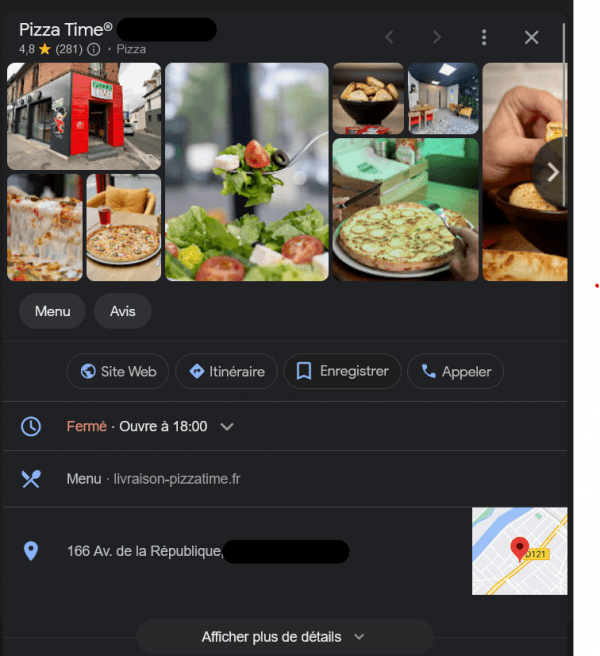 AIDE FICHE D TABLISSEMENT GOOGLE visual data 6